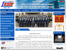 Tablet Screenshot of incosaf.com.vn